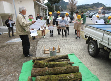 始めにシイタケ栽培に方法の勉強