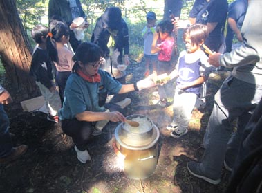 3回もおかわりした子もいたよ
