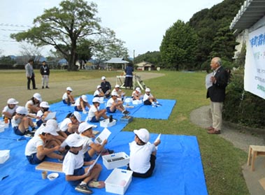 さつま町の森の学習