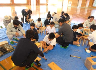 森ラボや役場のおじさんたちが教えてくれました