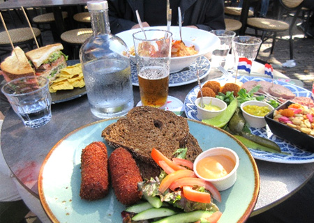 カフェのメニュー