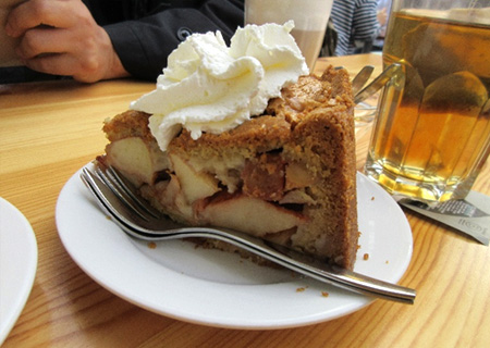 絶品だった林檎のスイーツ