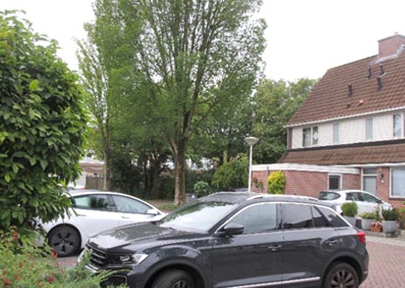 住宅地はこうゆう感じ